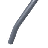 NNEVL Garden Table Light Grey 60 cm Steel and Glass
