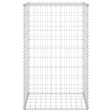 NNEVL Gabion Wall with Covers Galvanised Steel 60x50x100 cm