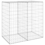 NNEVL Gabion Wall with Covers Galvanised Steel 100x60x100 cm