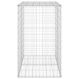 NNEVL Gabion Wall with Covers Galvanised Steel 100x60x100 cm