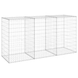 NNEVL Gabion Wall with Covers Galvanised Steel 200x60x100 cm