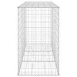 NNEVL Gabion Wall with Covers Galvanised Steel 200x60x100 cm