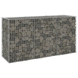NNEVL Gabion Wall with Covers Galvanised Steel 200x60x100 cm