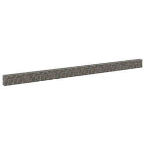NNEVL Gabion Wall with Covers Galvanised Steel 900x30x50 cm