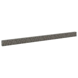 NNEVL Gabion Wall with Covers Galvanised Steel 900x30x50 cm