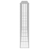 NNEVL Gabion Wall with Covers Galvanised Steel 300x30x150 cm