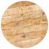 NNEVL Bar Table Round Ø60x110 cm Rough Mango Wood