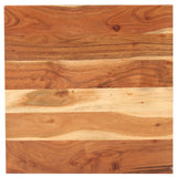 NNEVL Bar Table Square 60x60x110 cm Solid Acacia Wood