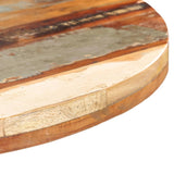 NNEVL Bistro Table Round Ø70x75 cm Solid Reclaimed Wood