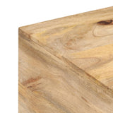 NNEVL Coffee Table 67x67x45 cm Solid Mango Wood