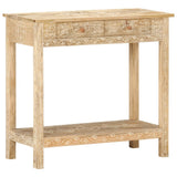 NNEVL Console Table 80x35x74 cm Solid Mango Wood