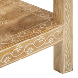 NNEVL Console Table 80x35x74 cm Solid Mango Wood