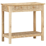 NNEVL Console Table 80x35x74 cm Solid Mango Wood