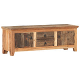 NNEVL TV Cabinet 120x30x40 cm Solid Acacia Wood and Reclaimed Wood