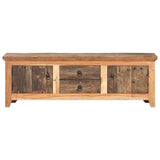 NNEVL TV Cabinet 120x30x40 cm Solid Acacia Wood and Reclaimed Wood