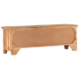 NNEVL TV Cabinet 120x30x40 cm Solid Acacia Wood and Reclaimed Wood