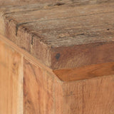 NNEVL TV Cabinet 120x30x40 cm Solid Acacia Wood and Reclaimed Wood