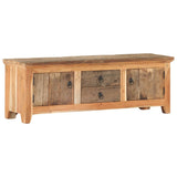 NNEVL TV Cabinet 120x30x40 cm Solid Acacia Wood and Reclaimed Wood