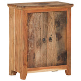 NNEVL Sideboard 60x33x75 cm Solid Acacia Wood and Reclaimed Wood
