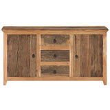 NNEVL Sideboard 140x40x75 cm Solid Reclaimed Wood