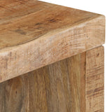 NNEVL 2 Piece Coffee Table Set Solid Mango Wood