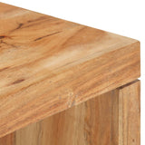 NNEVL 2 Piece Coffee Table Set Solid Acacia Wood