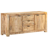 NNEVL Sideboard 175x40x75 cm Rough Mango Wood