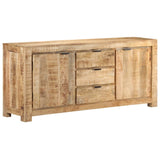 NNEVL Sideboard 175x40x75 cm Rough Mango Wood