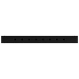 NNEVL Adjustable Work Bench Frames 2 pcs Metal 55x(69-95.5) cm Black