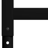 NNEVL Adjustable Work Bench Frames 2 pcs Metal 55x(69-95.5) cm Black