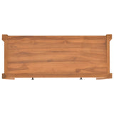 NNEVL Desk with 2 Drawers 100x40x75 cm Recycled Teak Wood