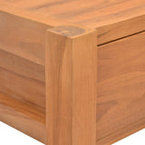 NNEVL Desk with 2 Drawers 100x40x75 cm Recycled Teak Wood