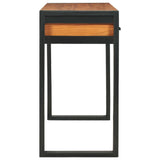 NNEVL Desk with 2 Drawers 100x40x75 cm Recycled Teak Wood
