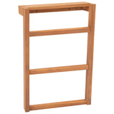 NNEVL Towel Racks 2 pcs Solid Teak Wood