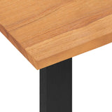 NNEVL Desk 100x45x75 cm Solid Teak Wood