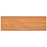 NNEVL Desk 140x45x75 cm Solid Teak Wood