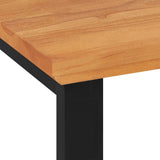 NNEVL Desk 140x45x75 cm Solid Teak Wood