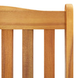 NNEVL Rocking Chair Solid Acacia Wood