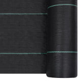 NNEVL Weed & Root Control Mat Black 1x100 m PP