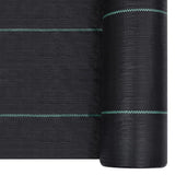 NNEVL Weed & Root Control Mat Black 2x5 m PP