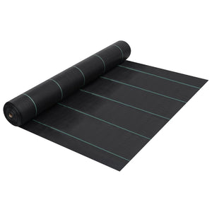 NNEVL Weed & Root Control Mat Black 2x10 m PP