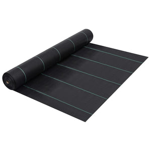 NNEVL Weed & Root Control Mat Black 2x100 m PP