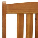 NNEVL Garden Chairs 4 pcs Solid Acacia Wood