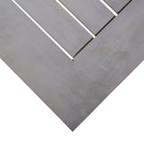 NNEVL Garden Table Grey Wash 200x90x74 cm Solid Acacia Wood