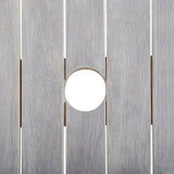 NNEVL Garden Table Grey Wash 200x90x74 cm Solid Acacia Wood