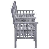 NNEVL Garden Chairs with Tea Table 159x61x92 cm Solid Acacia Wood