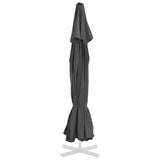 NNEVL Replacement Fabric for Outdoor Parasol Anthracite 500 cm