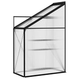 NNEVL Greenhouse Anthracite Aluminium 1.38 m³