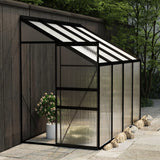 NNEVL Greenhouse Anthracite Aluminium 5.02 m³