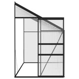 NNEVL Greenhouse Anthracite Aluminium 6.23 m³